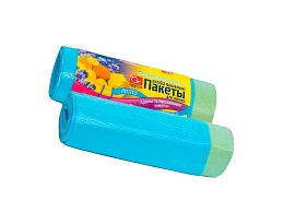 Мешки для мусора 35 л, ароматизированные, Морской Бриз, голубые, в рулоне 10 шт., ПНД, 12 мкм, 560х530 мм, GRIFON Aroma, 101-080 M в Тольятти