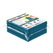 Мешки для мусора 160 л, светло-синие, в пачке 10 шт., ПВД, 40 мкм, 900х1100 мм, i-Bag в Тольятти