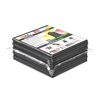 Мешки для мусора 160 л, серые, в пачке 10 шт., ПВД, 40 мкм, 900х1100 мм, i-Bag в Тольятти Мешки для мусора 160 л, серые, в пачке 10 шт., ПВД, 40 мкм, 900х1100 мм, i-Bag в Тольятти