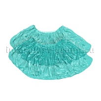 Бахилы бирюзовые 2000 шт (1000 пар), 16 мкм, однослойные, с одной резинкой, Эконом в Тольятти Бахилы бирюзовые 2000 шт (1000 пар), 16 мкм, однослойные, с одной резинкой, Эконом в Тольятти