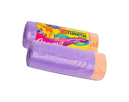 Мешки для мусора 35 л, ароматизированные, Лаванда, сиреневые, в рулоне 10 шт., ПНД, 12 мкм, 560х530 мм, GRIFON Aroma, 101-080 La в Тольятти Мешки для мусора 35 л, ароматизированные, Лаванда, сиреневые, в рулоне 10 шт., ПНД, 12 мкм, 560х530 мм, GRIFON Aroma, 101-080 La в Тольятти