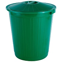 Мусорный бак с крышкой 70 л зеленый 70 зеленый в Тольятти Мусорный бак с крышкой 70 л зеленый 70 зеленый в Тольятти