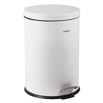 Ведро-контейнер для мусора (урна) с педалью LAIMA Classic, 12 л, белое, глянцевое, металл, со съемным внутренним ведром в Тольятти Ведро-контейнер для мусора (урна) с педалью LAIMA Classic, 12 л, белое, глянцевое, металл, со съемным внутренним ведром в Тольятти