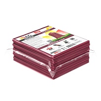 Мешки для мусора 160 л, бордовые, в пачке 10 шт., ПВД, 40 мкм, 900х1100 мм, i-Bag в Тольятти